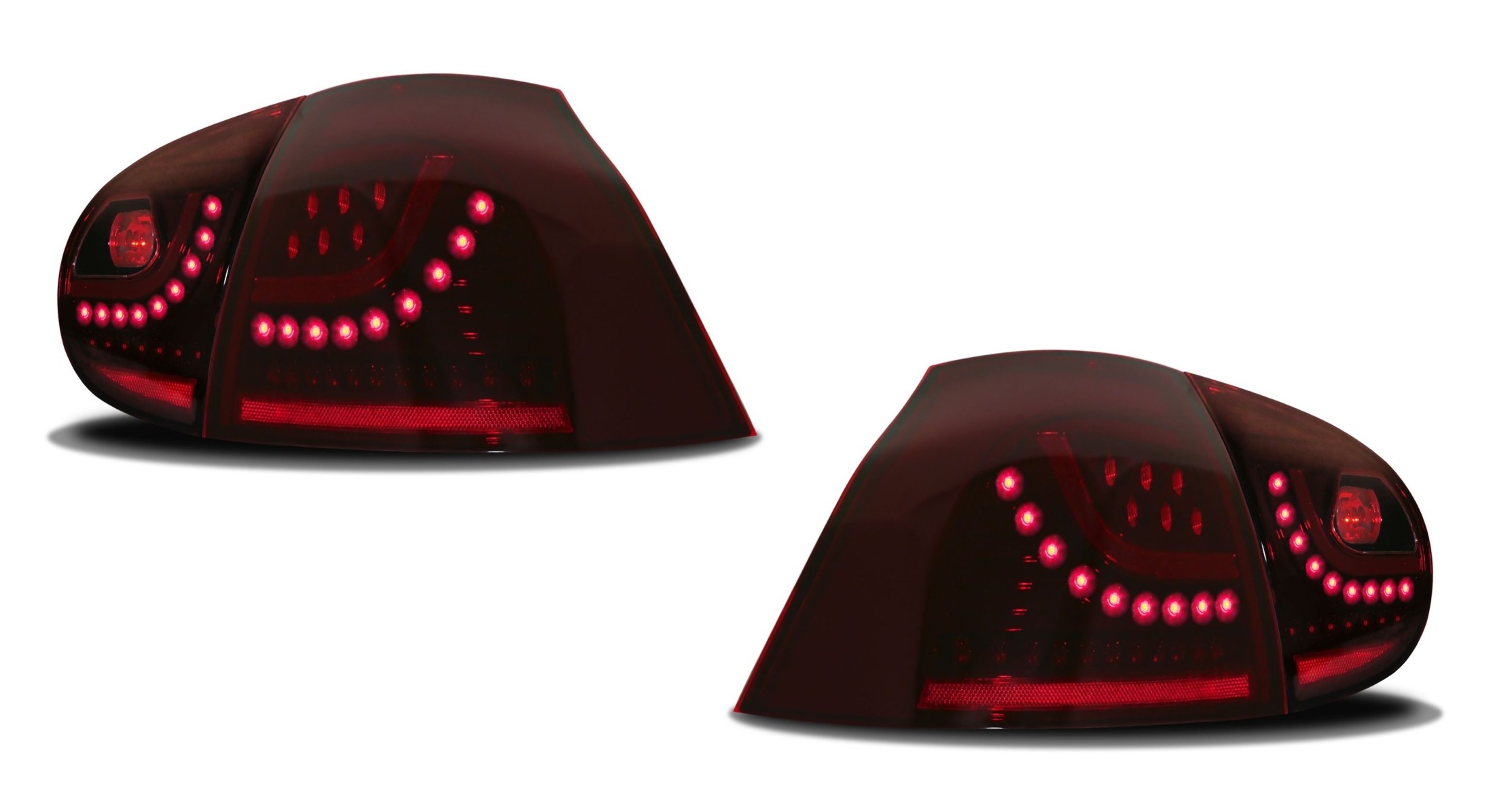 Achterlichten VW Golf V LED Kersen-rood