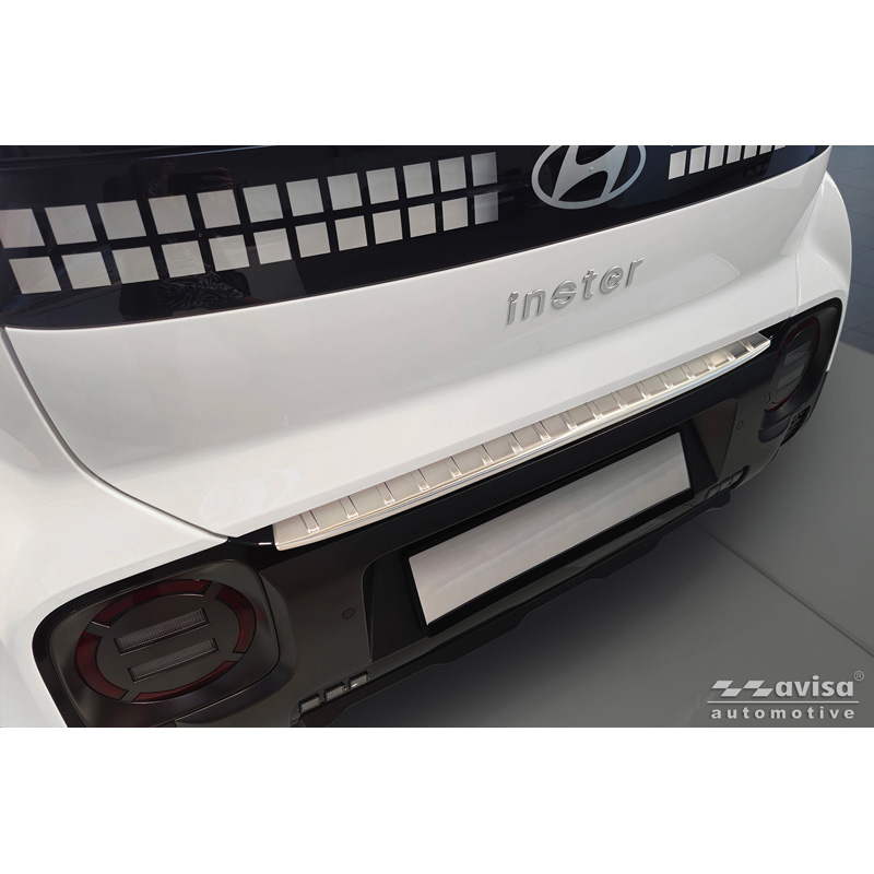 Avisa RVS Achterbumperprotector  Hyundai Inster 2024- - Zilver