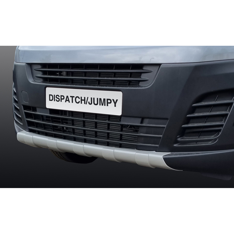 RGM Voorspoiler 'Skid-Plate'  Citroën Jumpy/Peugeot Expert/Toyota Proace 2016-/Opel Vivaro 2019-/Fiat Scudo 2022- Zilver (ABS)