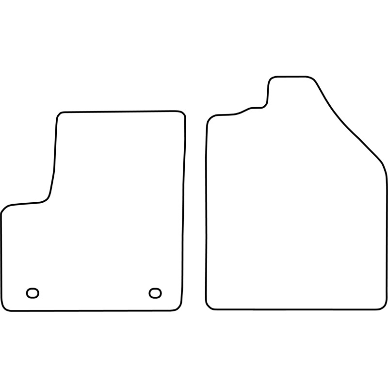 Automatten Velours  Ford Connect 2002-