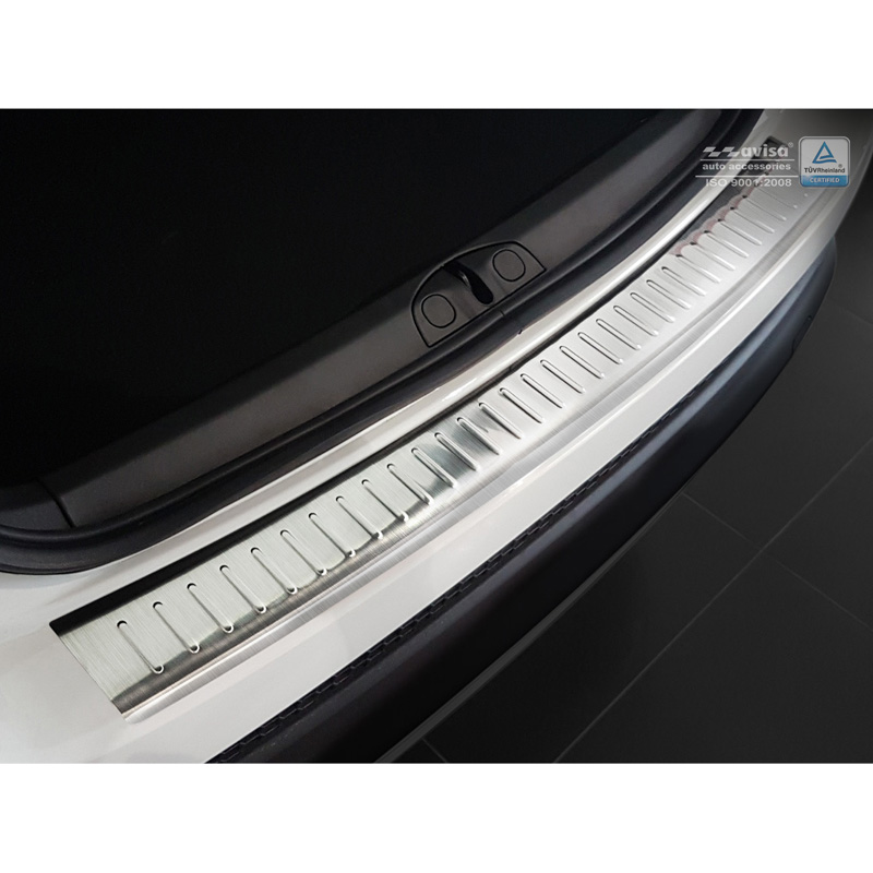 RVS Achterbumperprotector  Fiat 500X 2015-2018 'Ribs'