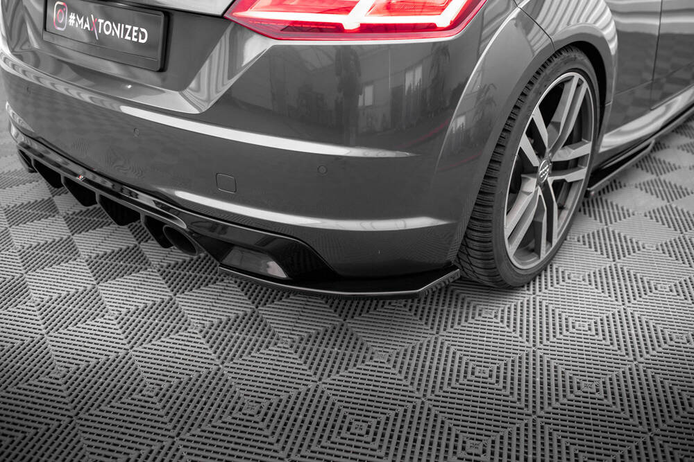 Zijdiffuser Audi TT S-Line 8S Maxton Glans Zwart