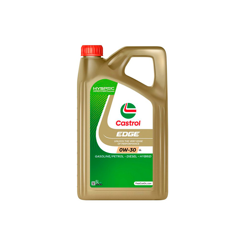 Castrol Motorolie Edge 0W-30 LL 5-liter