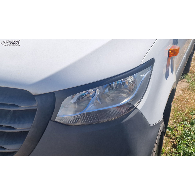 RDX Koplampspoilers  Mercedes Sprinter 2018- (ABS)