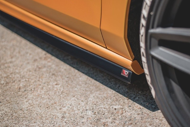 Zijskirts Diffusers Ford Focus ST / ST-Line Mk4 V.5 Glanzend Zwart