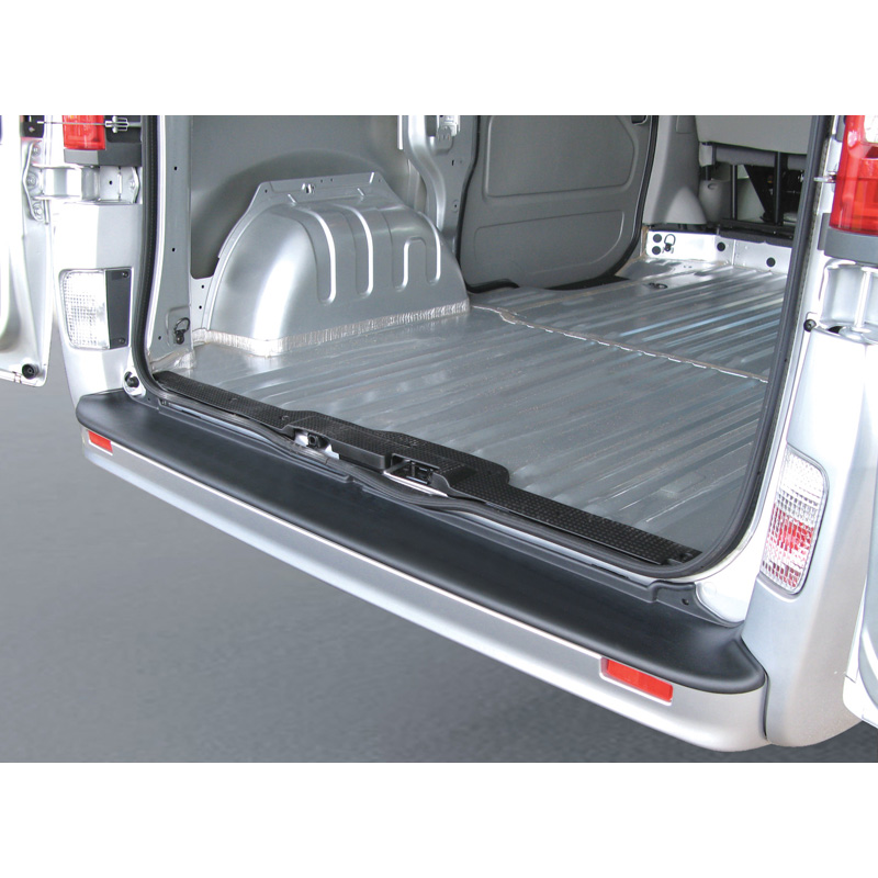 ABS Achterbumper beschermlijst  Nissan Primastar/Opel Vivaro/Renault Trafic 2006-2014 Zwart