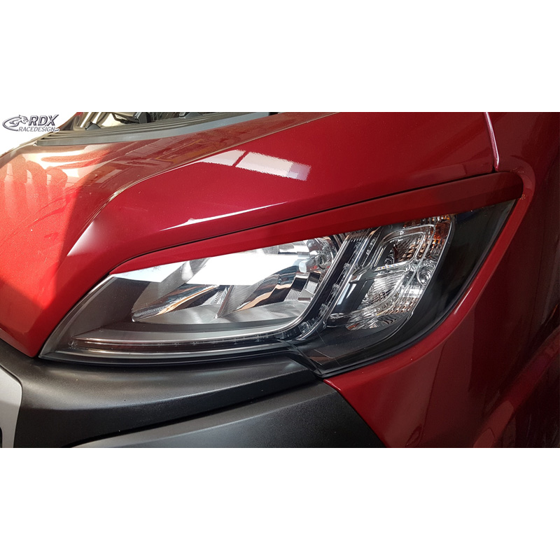 Koplampspoilers  Citroën Jumper & Fiat Ducato & Peugeot Boxer 2014- & Opel Movano 2021- (ABS)