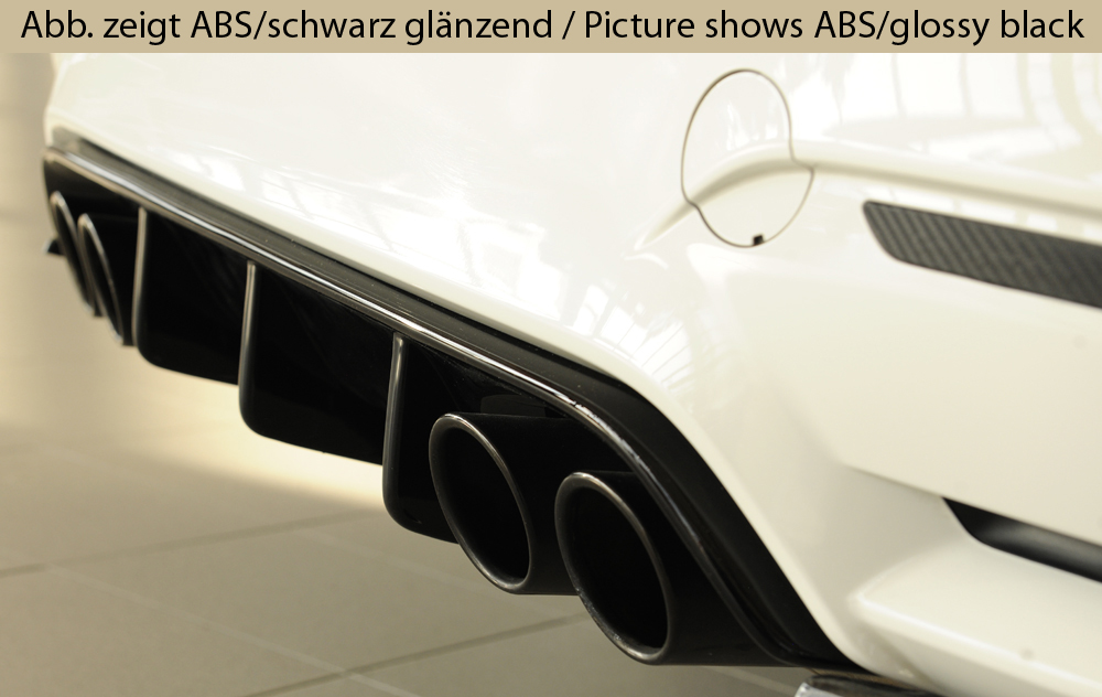 Achterbumper Diffusor Rieger BMW M3/M4 F80/F82/F82 2014-