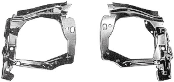 Koplamp houder rechts KANGOO 98-03