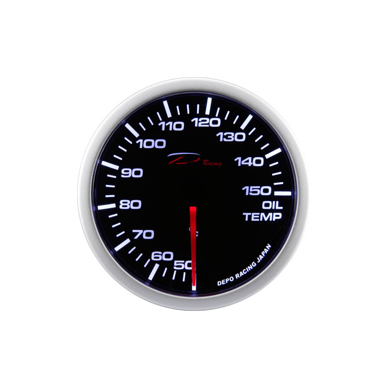 Depo Racing WA-Series Instrument - Olietemperatuur 50-150C - 52mm
