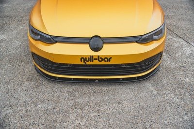 Voorspoiler Volkswagen Golf 8 Maxton Glans Zwart