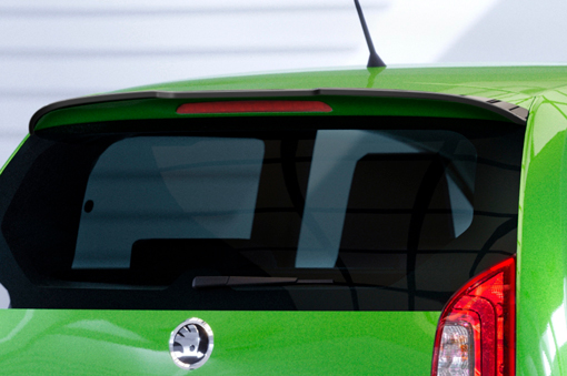Spoiler VW Up! Seat Mii Skoda Citigo CSR Glans Zwart
