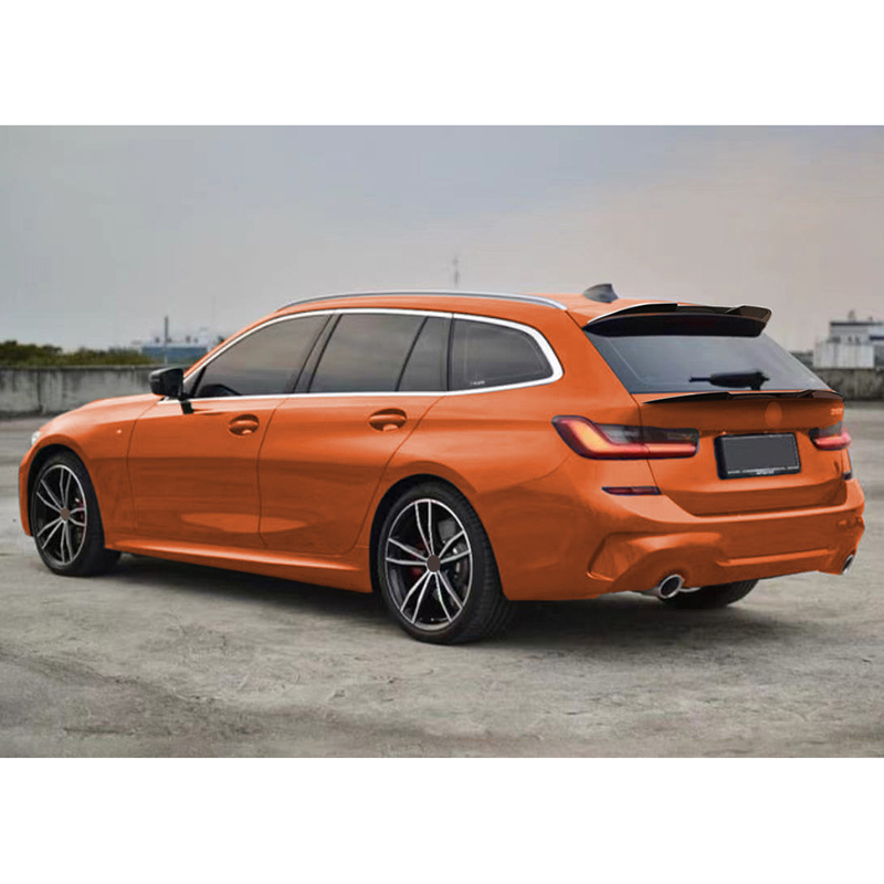 Onderste achterspoiler  BMW 3-Serie G21 Touring 2019- (ABS Glanzend zwart)