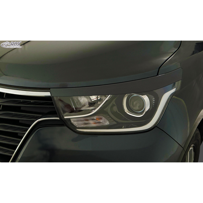 RDX Koplampspoilers  Hyundai H-1 / H300 / i800 2018- (ABS)