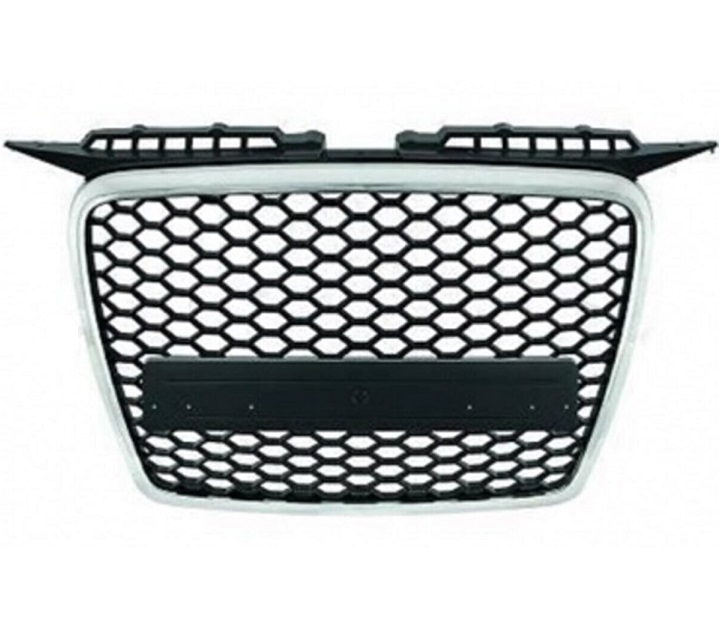 Grill RS Design Audi A3 8P (2004-2007) Chroom/Zwart RS-Look