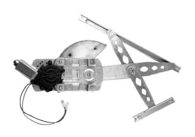 raammechanisme, 3 drs, incl motor, rechts Nissan Micra, 1993-200