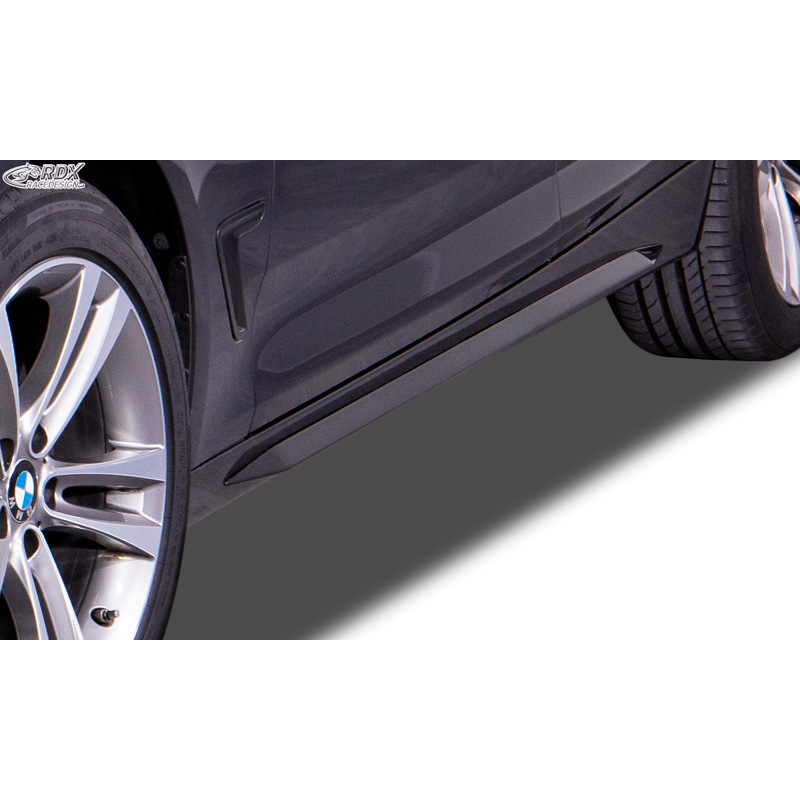 Sideskirts 'Slim'  BMW 3-Serie GT F34 2013- (ABS zwart glanzend)