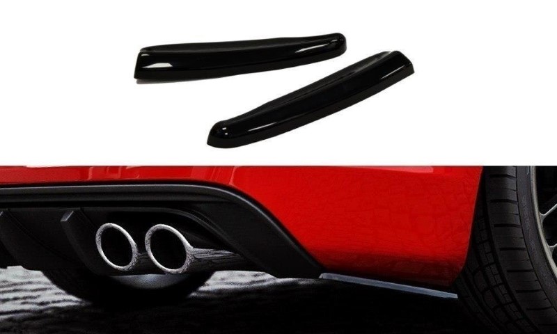 achterzijde spoiler Audi S3 / A3 S-lijn 8V Hatchback / Sportback glanzend zwart