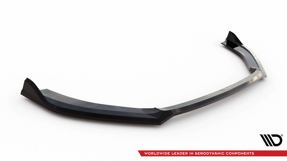 Voor Spoiler V.4 Audi RS3 8V FL Sedan Glanzend Zwart