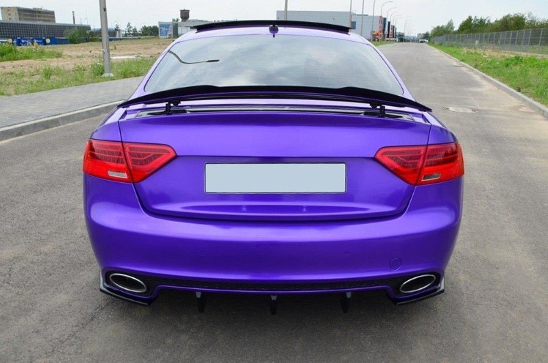 Spoilerkap Audi RS5 8T /  8T FL Glanzend Zwart Maxton