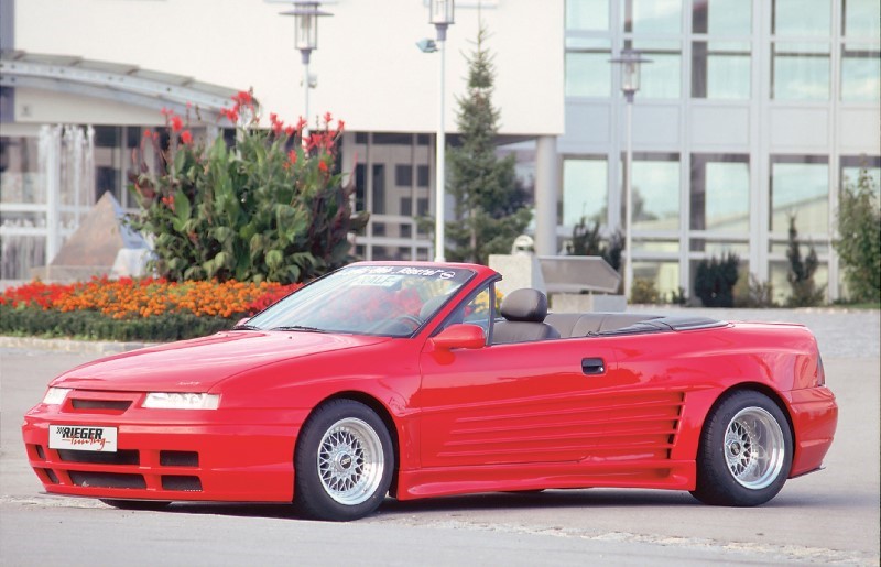 Spoilerzwaard voor Voorbumper Breedversie ll Opel Calibra Rieger
