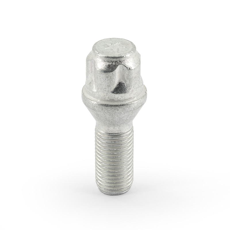 H&R Wielslotenset M14x1.50x28mm konisch - 4 slotbouten incl. adapter
