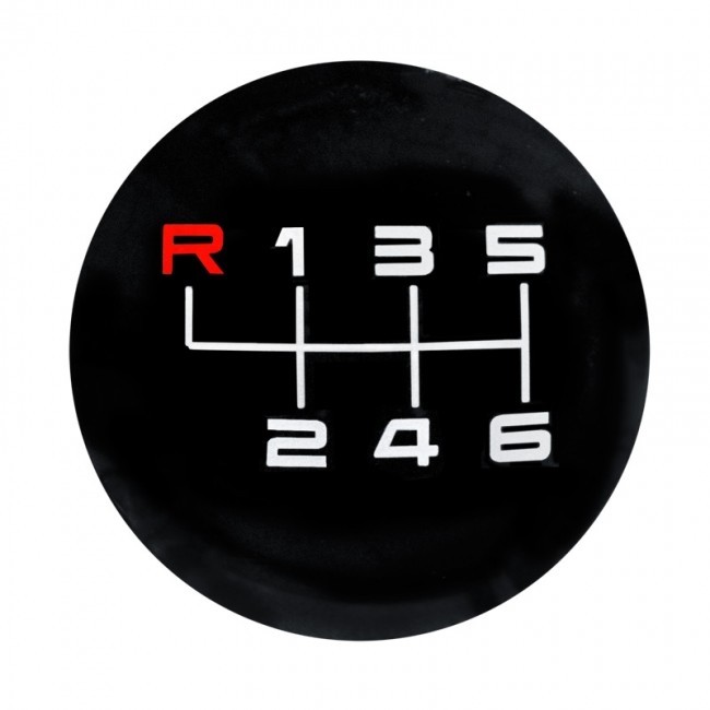 Simoni Racing Pookknop Shift - Aluminium/Zwart Leder + 3 Schakel