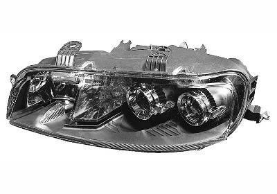 koplamp, Valeo, H+H1+H3, elektr verstelb, incl stelmotortje, lin