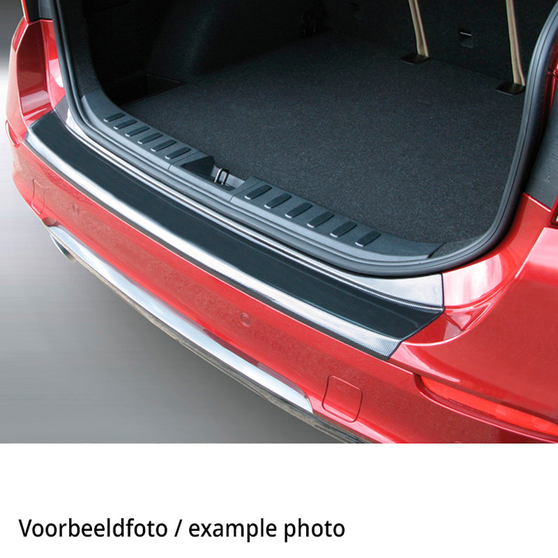 ABS Achterbumper beschermlijst  Porsche Cayenne 2014-2017 Carbon Look