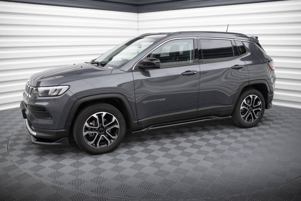 Zijskirts Jeep Compass Limited FL Maxton Glans Zwart