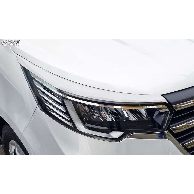 RDX Koplampspoilers  Renault Master III Facelift 2019-2024 (ABS)