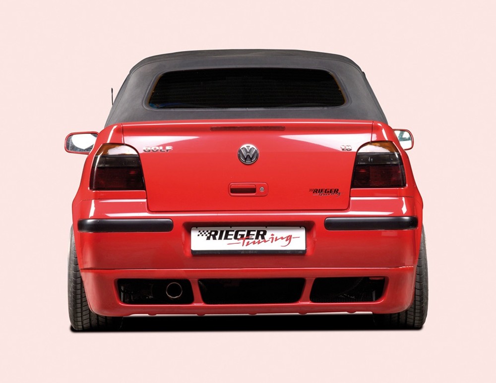 Achterbumper Diffusor VW Golf IV Cabrio Rieger