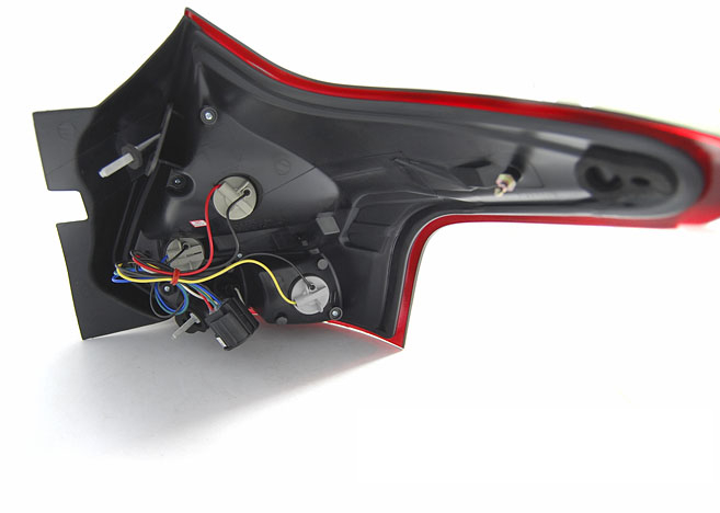 Achterlichten Ford Focus III 11-14 LED Rood/Smoke
