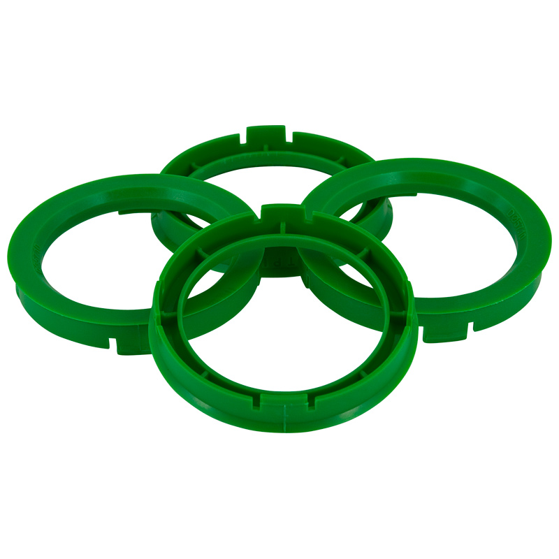 Set TPI Centreerringen - 73.0->57.1mm - Groen