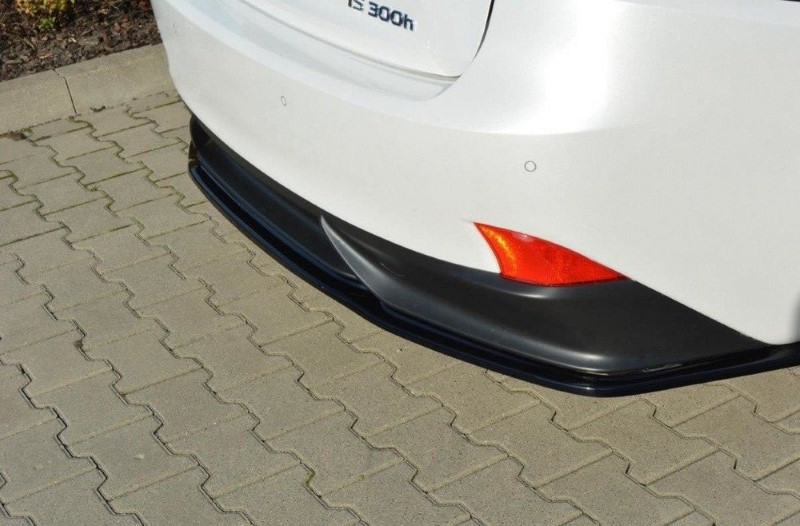 Centrale Achterspoiler Lexus IS Mk3 H (Zonder Verticale Bar) Glanzend Zwart
