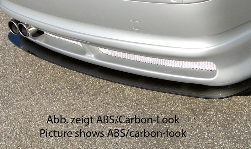 Spoilerzwaard voor Achterbumper Diffusor BMW E34 E39-Look niet m5 Rieger
