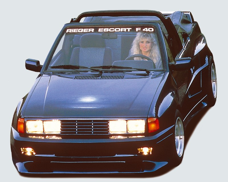 Voorschermen Ford Escort 3 Breedversie ll Rieger