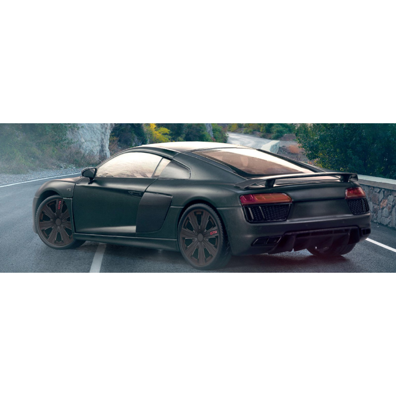 4-Delige J-Tec Wieldoppenset GTR Carbon 16-inch zwart