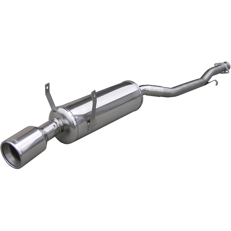 100% RVS Sportuitlaat  BMW 3-Serie E36 318 1992-1998 102mm