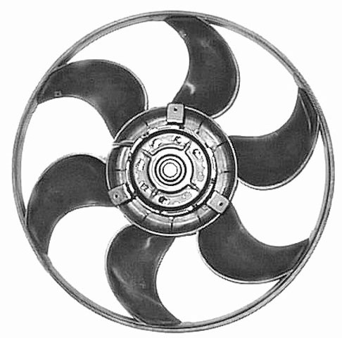 Radiator FAN ASTRA H 04-09 390mm 1.8-16V +AC 250 Watt