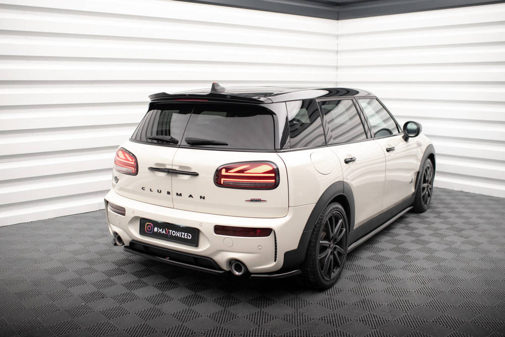 Zijdiffuser Mini Cooper Clubman John Cooper Works F54 Facelift 2019 - Maxton Glans Zwart