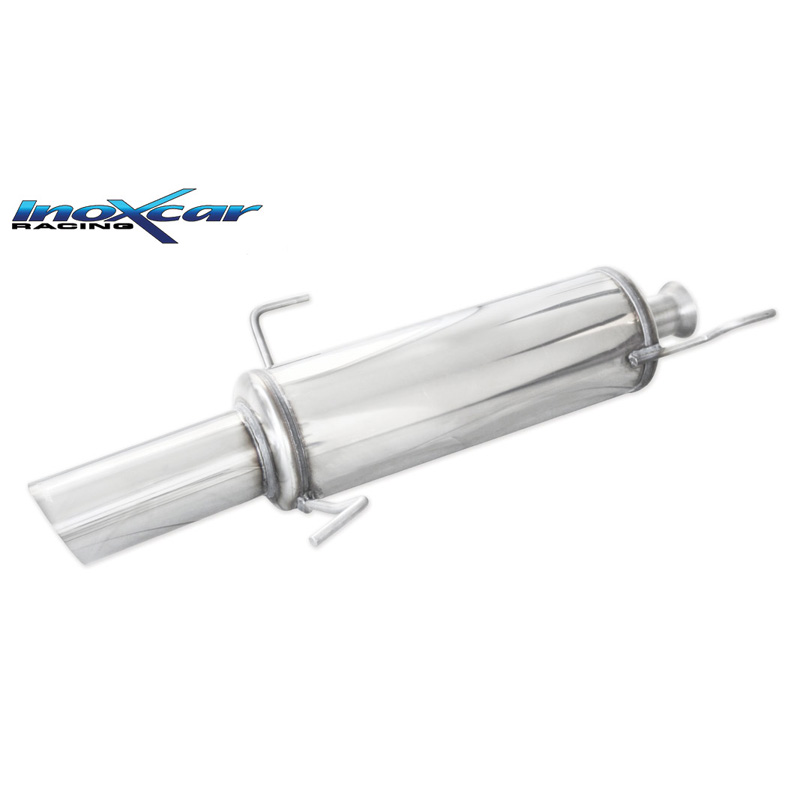 100% RVS Sportuitlaat  Peugeot 306 2.0 XS 121pk 1997- 1x90mm Rally