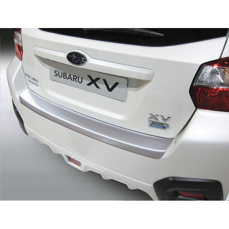ABS Achterbumper beschermlijst  Subaru XV 2012-2017 Zwart