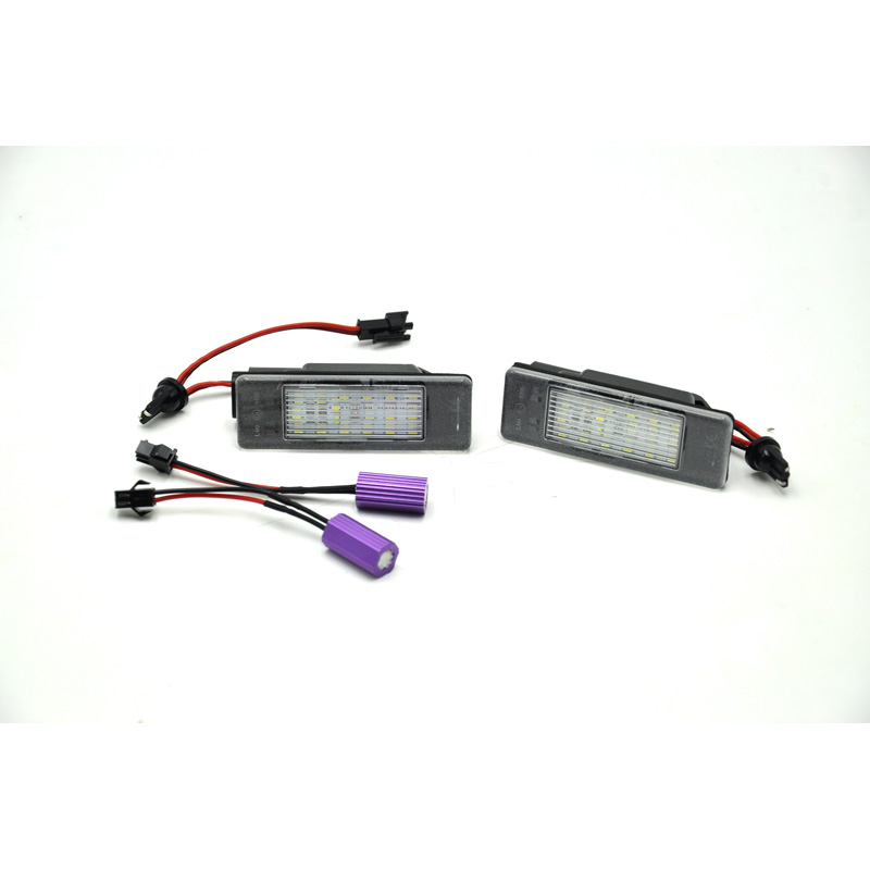 Set LED Nummerplaatverlichting  Mercedes/Nissan diverse modellen
