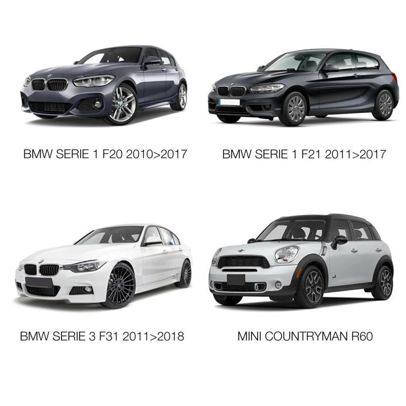 Simoni Racing Aluminium Spoorverbreder Set - 2x12mm(VA) - 2x16mm(AA) (Naaf 72,6mm) inclusief wielbouten -  BMW diversen