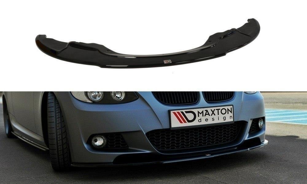 Voorspoiler BMW 3 Serie E92 E93 M-Pakket Zwart Glans