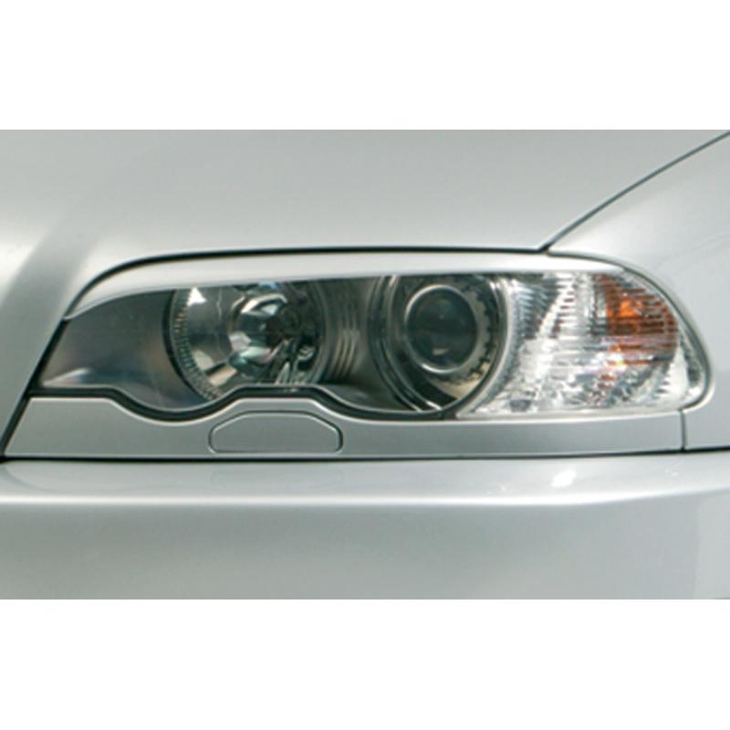 Koplampspoilers  BMW 3-serie E46 Sedan/Touring -2002 (ABS)