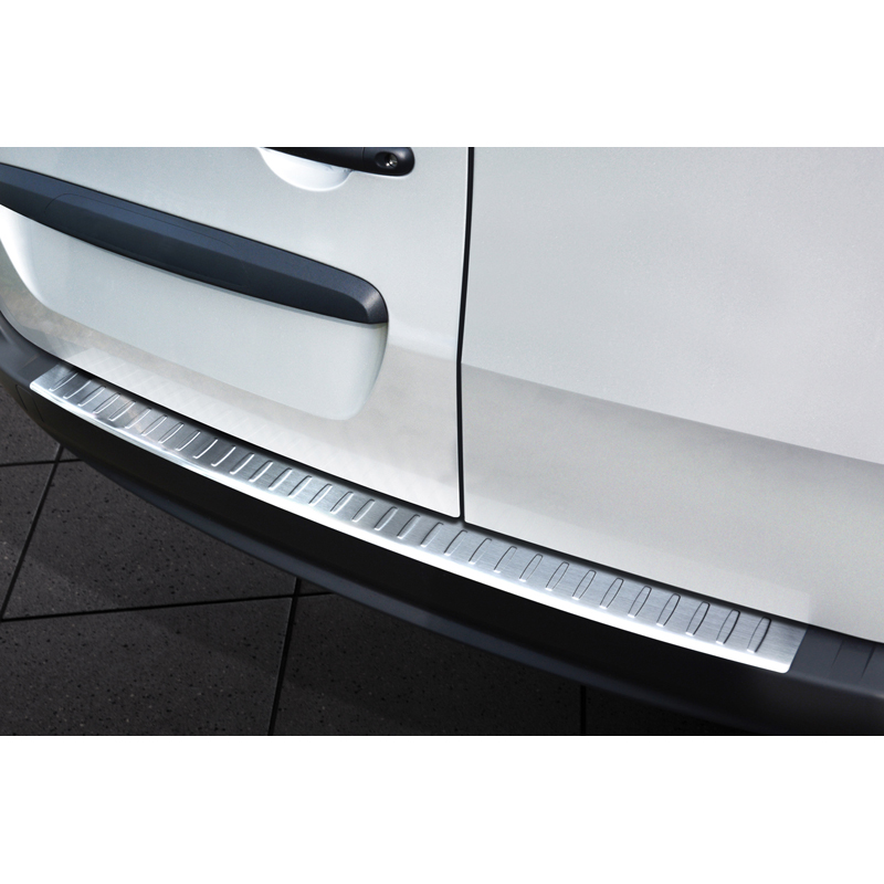 RVS Achterbumperprotector  Mercedes Citan 2012-2021 & Renault Kangoo 2008-2021 'Ribs'