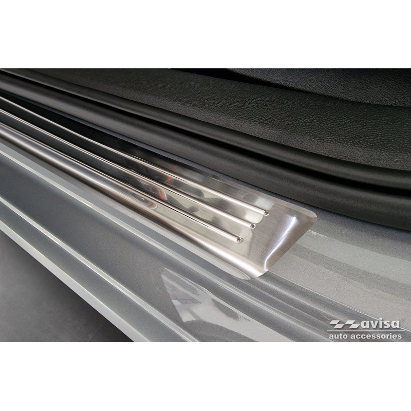 RVS Instaplijsten  Volkswagen Passat Variant (CJ5) incl. R-Line & Hybrid 2024- / Skoda Superb IV Combi 2024- 'Lines' - 4-delig