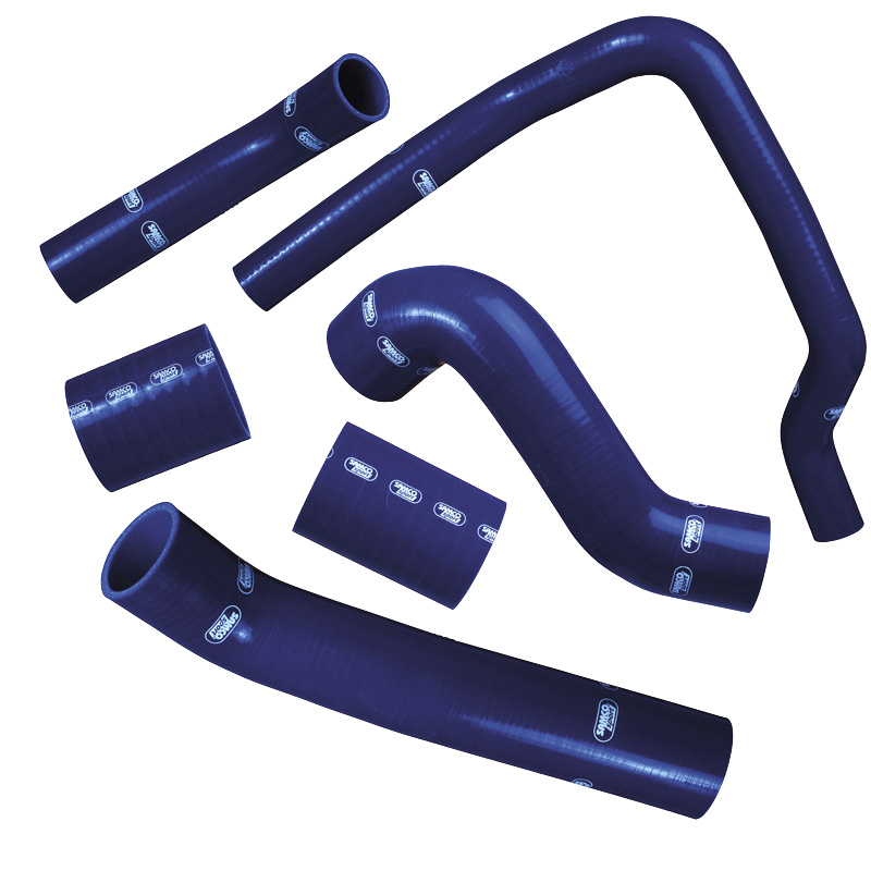 Samco Slangen Kit  Mitsubishi Lancer Evo 10 CZ4A 4B11 2007- - 6-delig - Turbo - Blauw